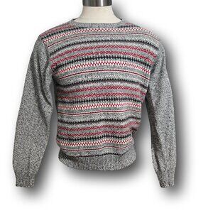 Original Weatherproof Vintage Men's Medium Knit Crewneck Long Sleeve Sweater